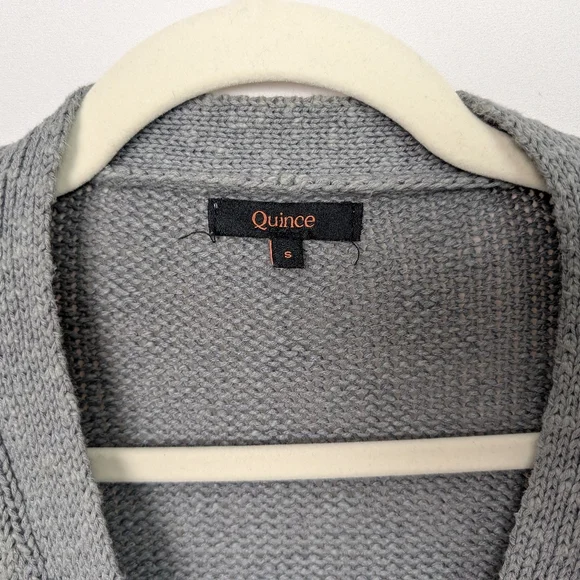 Quince Organic Cotton Linen Cardigan - Picture 6 of 9